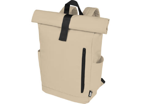 Byron 15,6" GRS RPET Roll-Top Rucksack 18 L