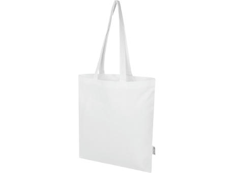 Madras Blend 140 g/m² Tragetasche aus GRS-recycelter Baumwolle 7L