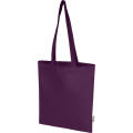 Madras Blend 140 g/m² Tragetasche aus GRS-recycelter Baumwolle 7L