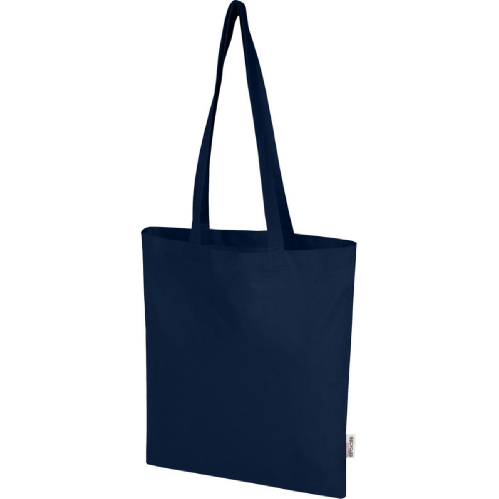 Madras Blend 140 g/m² Tragetasche aus GRS-recycelter Baumwolle 7L