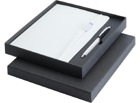 Legato Elegance A5 Hardcover Notizbuch mit Tintenroller Set