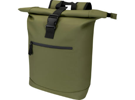 Resi Plus 15" GRS-recycelter Rolltop Rucksack 18 L 