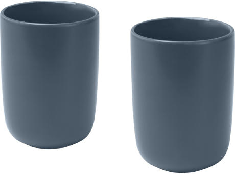 Male 350 ml Keramiktassen – 2er-Set
