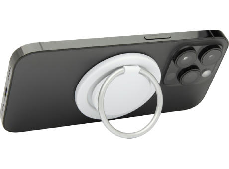 Albali Magnetische Smartphonehalterung  aus recyceltem Kunststoff mit Ringständer