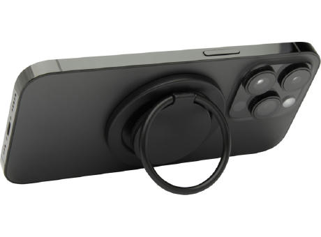 Albali Magnetische Smartphonehalterung  aus recyceltem Kunststoff mit Ringständer