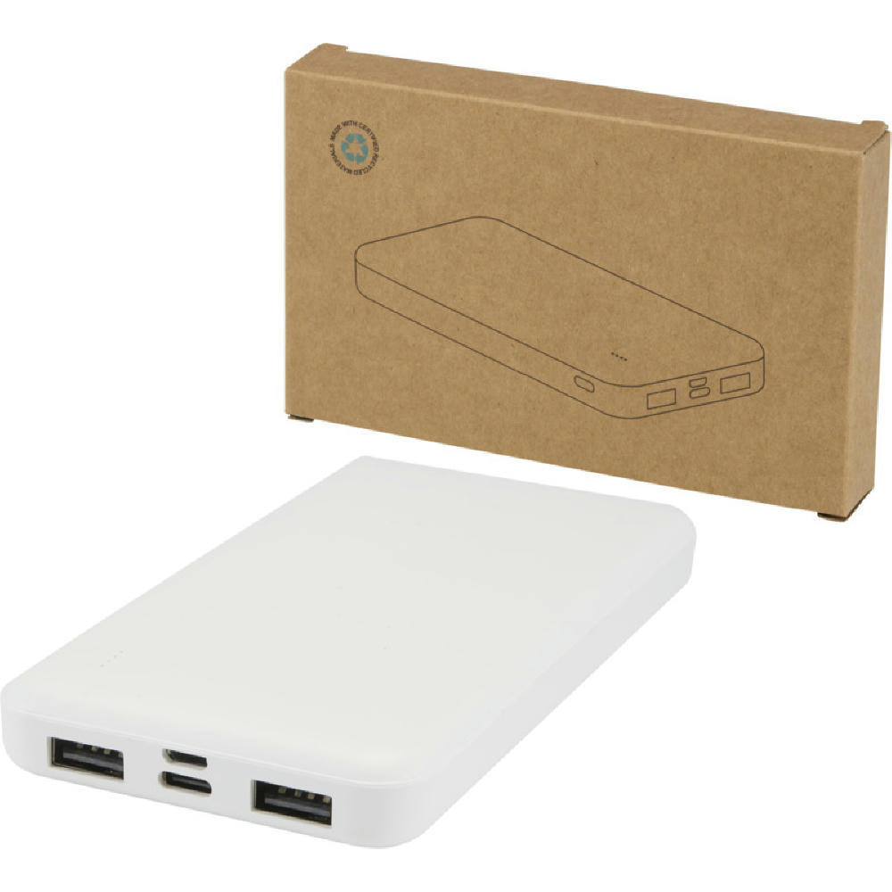Intan 10 W 10.000 mAh Powerbank aus recyceltem Kunststoff
