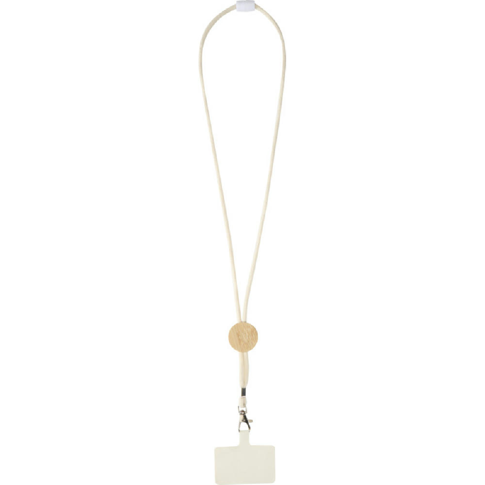 Adhab Smartphone Lanyard mit Bambusdetails