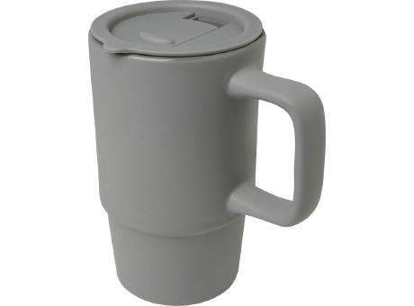 Carter 450 ml Keramiktasse mit Kunststoffdeckel