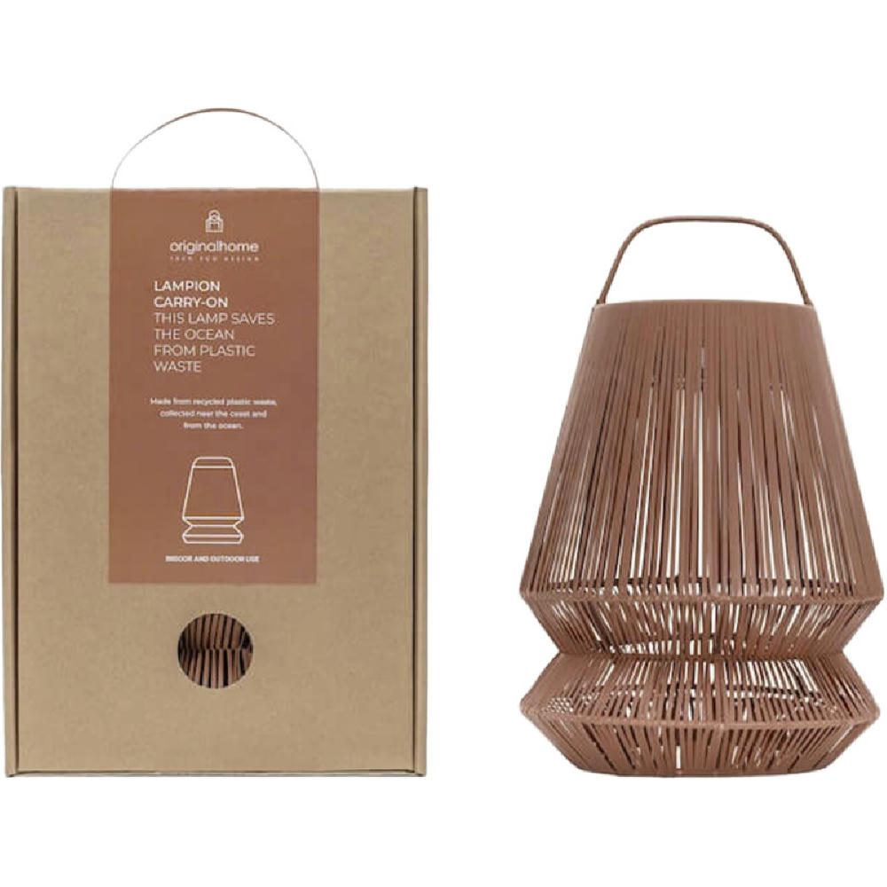 Originalhome Lampion tragbarer Lampenschirm aus recyceltem Material