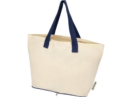 Sierra 140 g/m² Faltbare Tragetasche aus GRS recycelter Baumwolle 7L