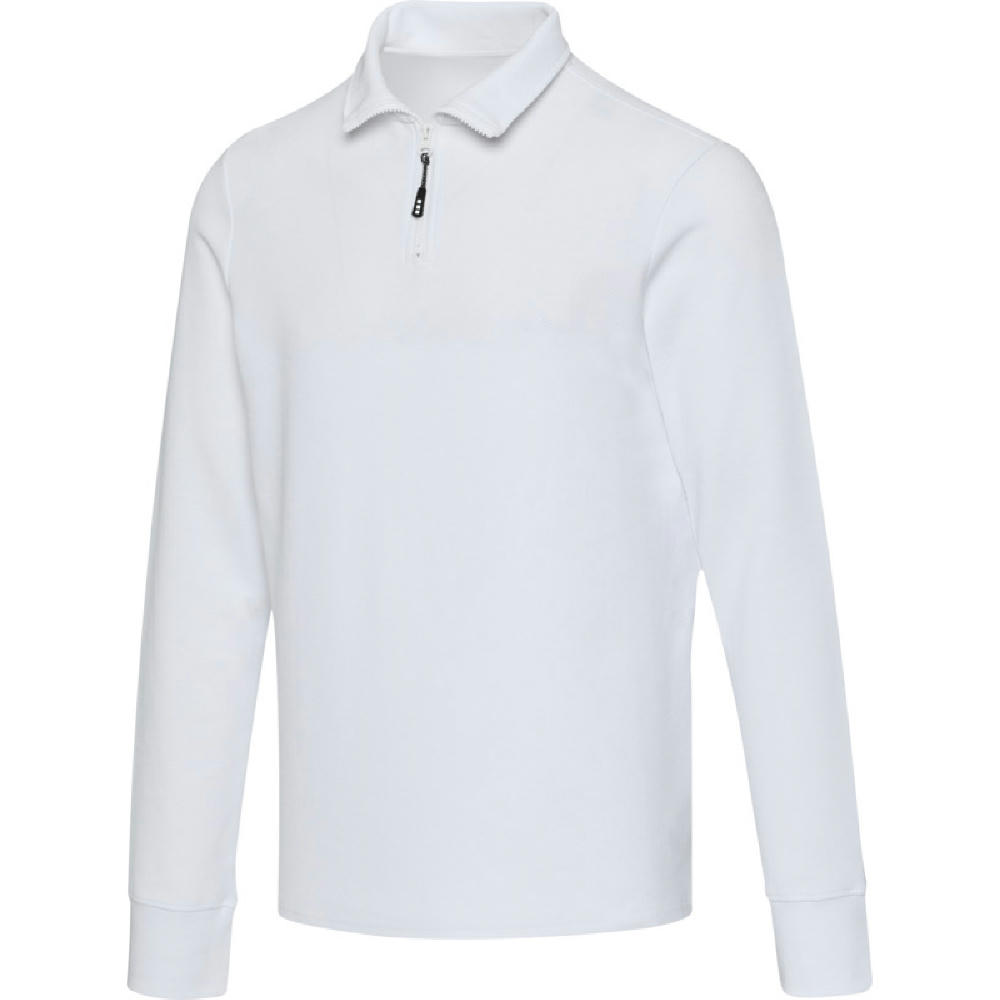 Zeus Langarm Poloshirt Unisex mit Reißverschluss