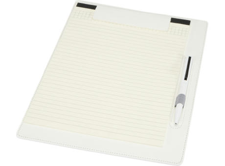 Clast A4 Klemmbrett mit Magnetverschluss und RCS recyceltem Kugelschreiber (schwarze Mine)