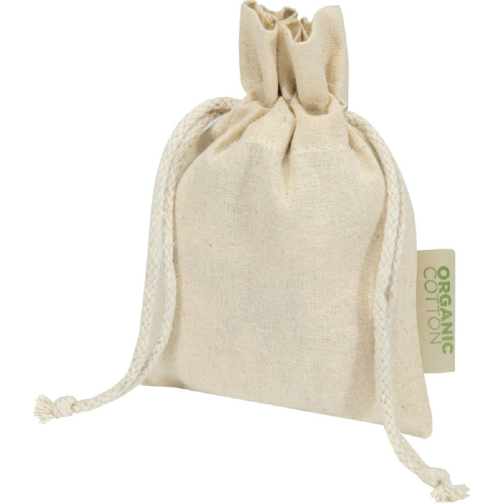 Odisha 140 g/m² OCS Bio-Geschenktasche – 15 × 10 cm 