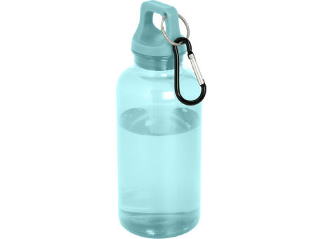 Oregon 400 ml RCS-zertifizierte Trinkflasche aus recyceltem Kunststoff mit Karabiner 