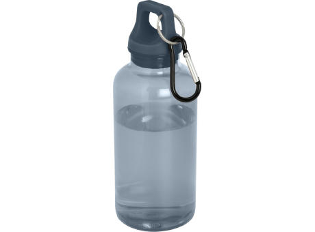 Oregon 400 ml RCS-zertifizierte Trinkflasche aus recyceltem Kunststoff mit Karabiner 