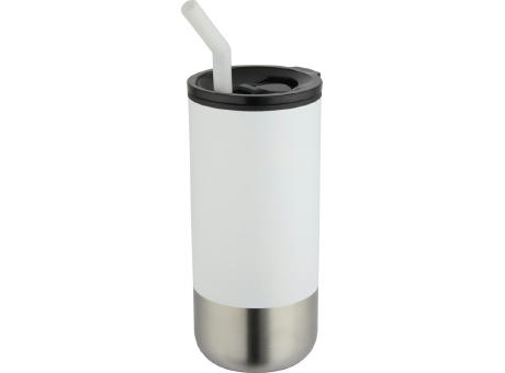 Grayson 480 ml RCS recycelter Isolierbecher mit Trinkhalm