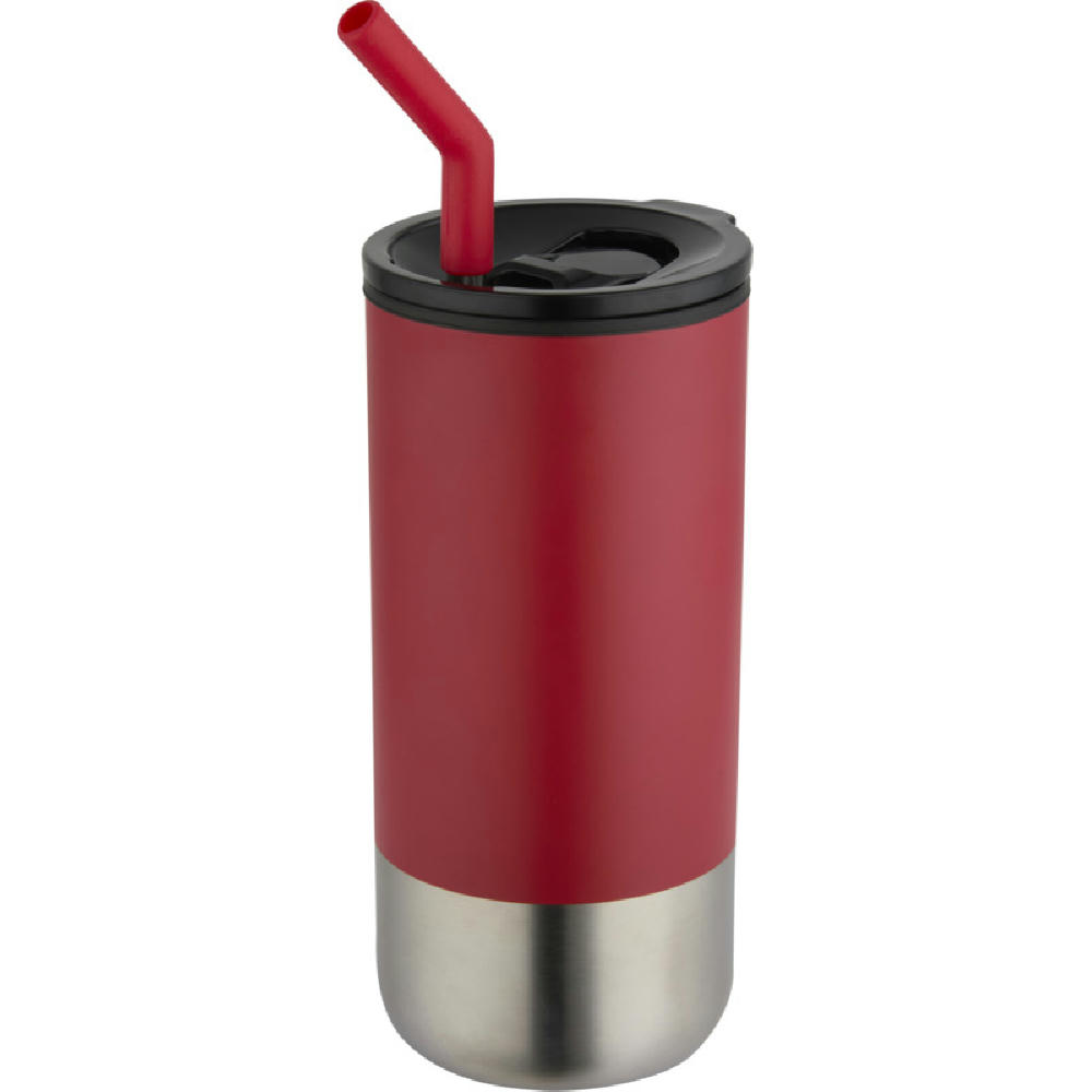 Grayson 480 ml RCS recycelter Isolierbecher mit Trinkhalm