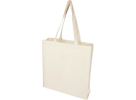 Odisha 180 g/m² OCS Bio Tragetasche mit Seitenfalten 14L 