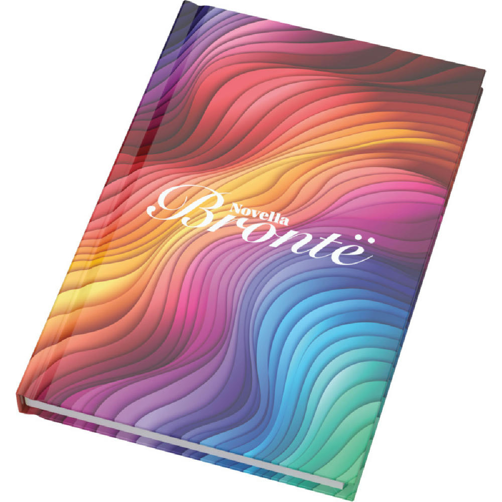 Novella Brontë A5 Hardcover Notizbuch mit glänzendem Finish – 100 Blatt