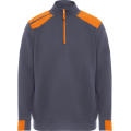Maverick Pullover für Herren mit halbem Reißverschluss, 280 g/m2