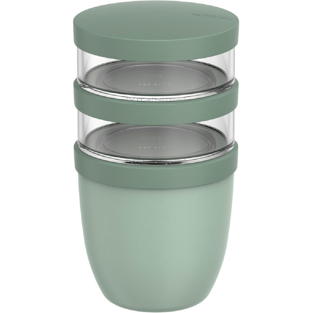 Mepal Ellipse Dreiteiliger, 500 ml + 2 x 200 ml Lunchpot