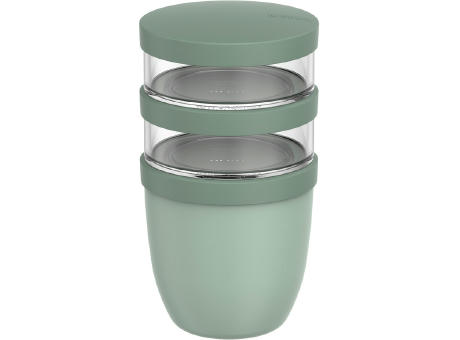 Mepal Ellipse Dreiteiliger, 500 ml + 2 x 200 ml Lunchpot
