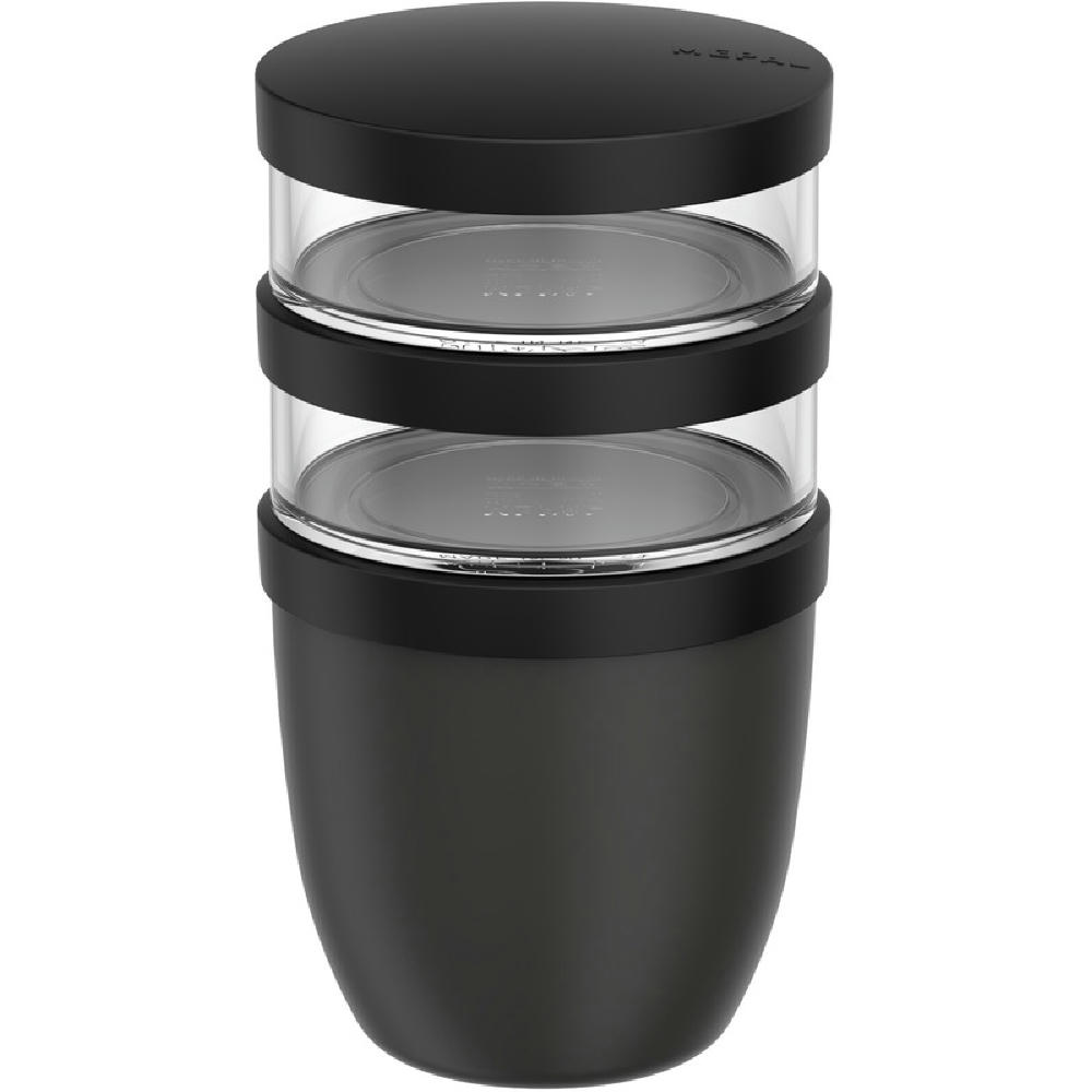 Mepal Ellipse Dreiteiliger, 500 ml + 2 x 200 ml Lunchpot