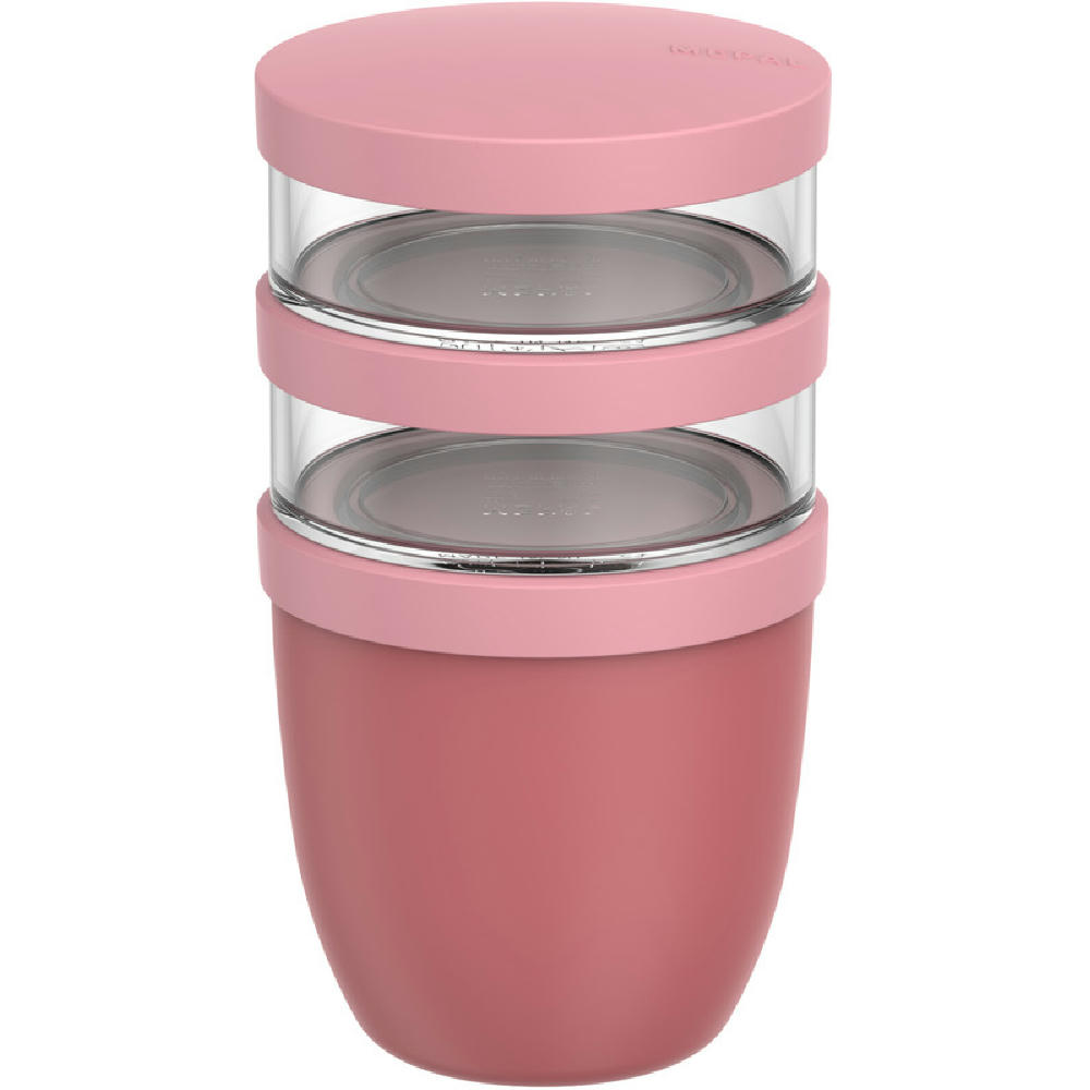 Mepal Ellipse Dreiteiliger, 500 ml + 2 x 200 ml Lunchpot