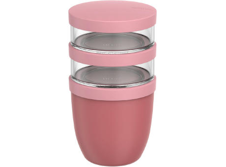 Mepal Ellipse Dreiteiliger, 500 ml + 2 x 200 ml Lunchpot