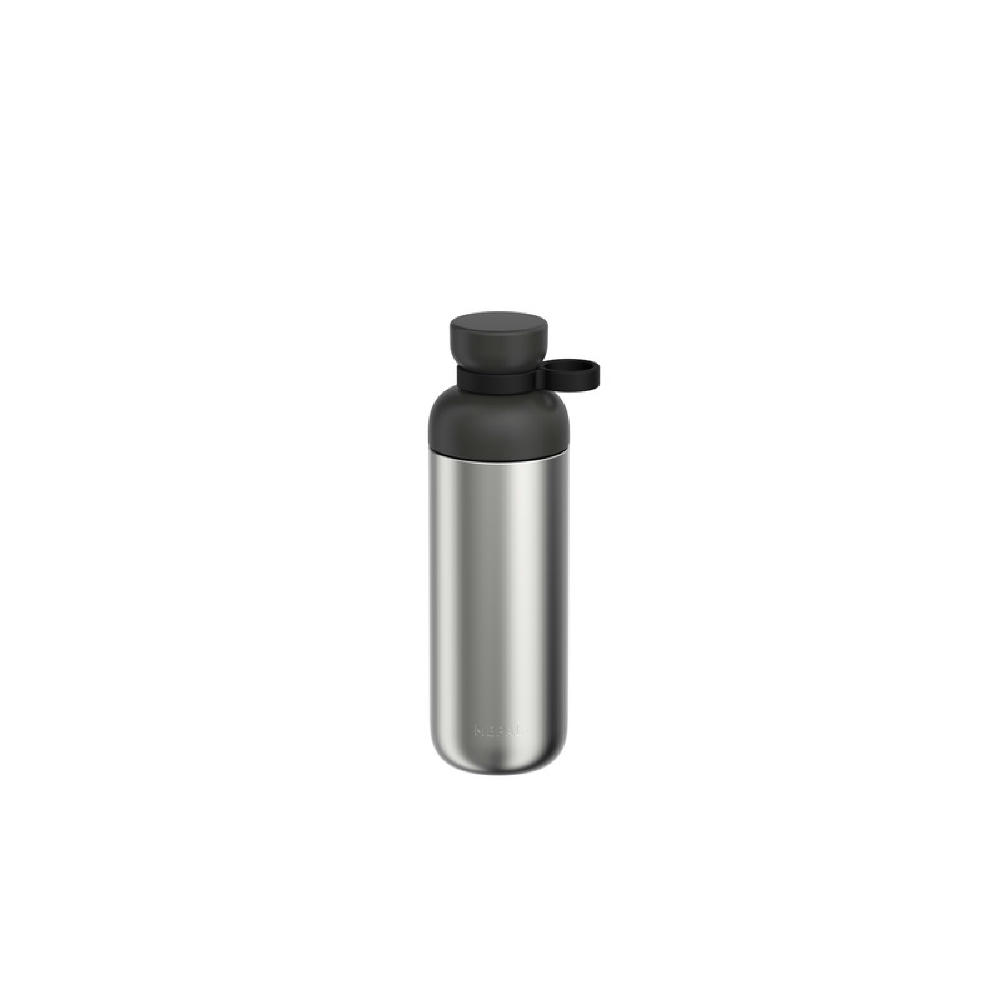 Mepal Vita 700 ml Wasserflasche aus recyceltem Edelstahl (Kohlensäure geeignet)