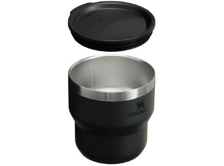 Stanley Stay Hot 295 ml Edelstahl isolierter, stapelbarer Camp Becher
