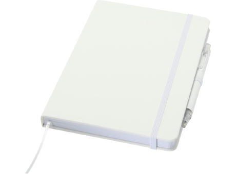 Spectrum Set A5 Hardcover Notizbuch aus Recyclingpapier und einem Kugelschreiber