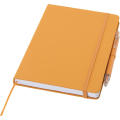 Spectrum Set A5 Hardcover Notizbuch aus Recyclingpapier und einem Kugelschreiber