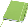 Spectrum Set A5 Hardcover Notizbuch aus Recyclingpapier und einem Kugelschreiber