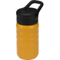 Knox 350 ml RCS Trinkflasche aus recyceltem, doppelwandigem Edelstahl mit Klappstrohhalm