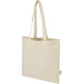 Madras Blend 140 g/m² Tragetasche aus GRS-recycelter Baumwolle 7L