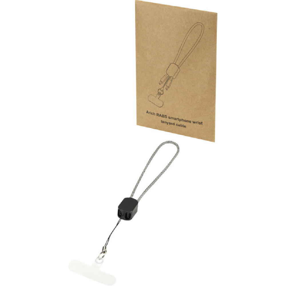 Arich RCS-Handschlaufe aus recyceltem Material mit integriertem 20-W-Ladekabel (Typ C)