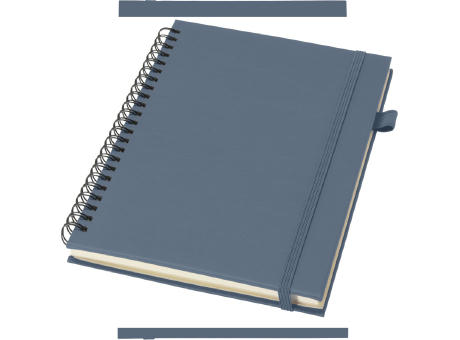 Liss A5 Hardcover Spiralnotizbuch aus recyceltem Kunststoff