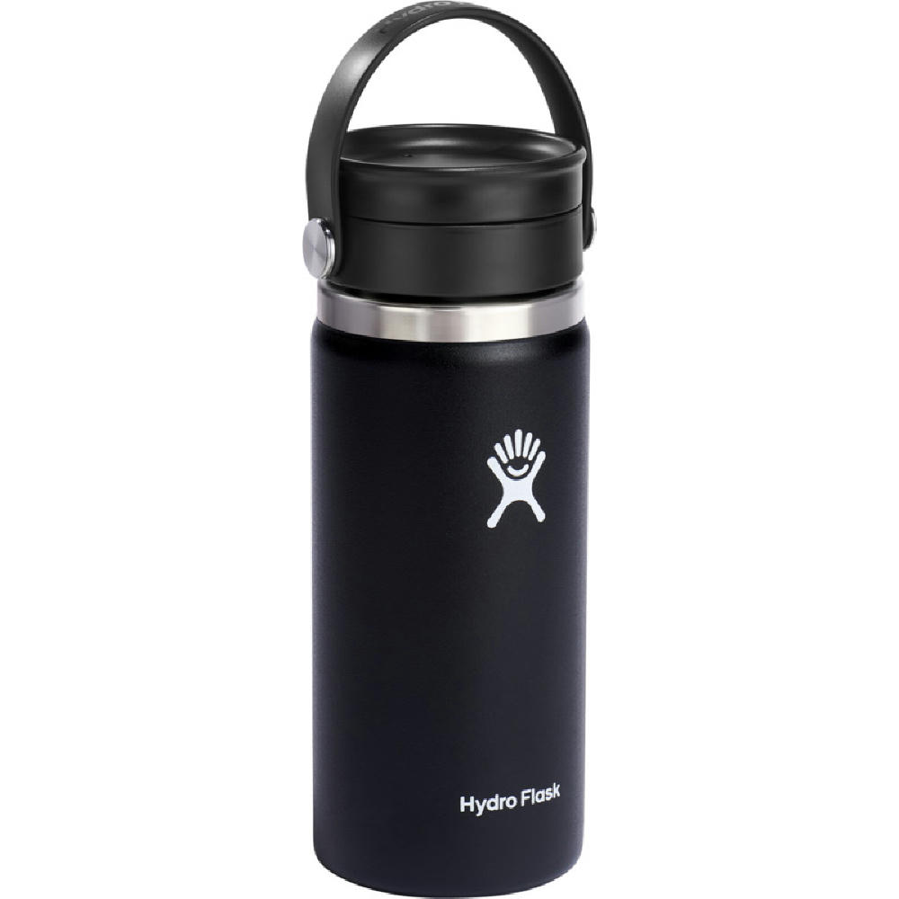 Hydro Flask Isolierbecher aus Edelstahl mit breiter Öffnung 473 ml und Flex Sip™ Deckel