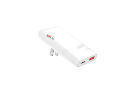 SKROSS® Klip Slim 65W Mehrfach-Ladegerät