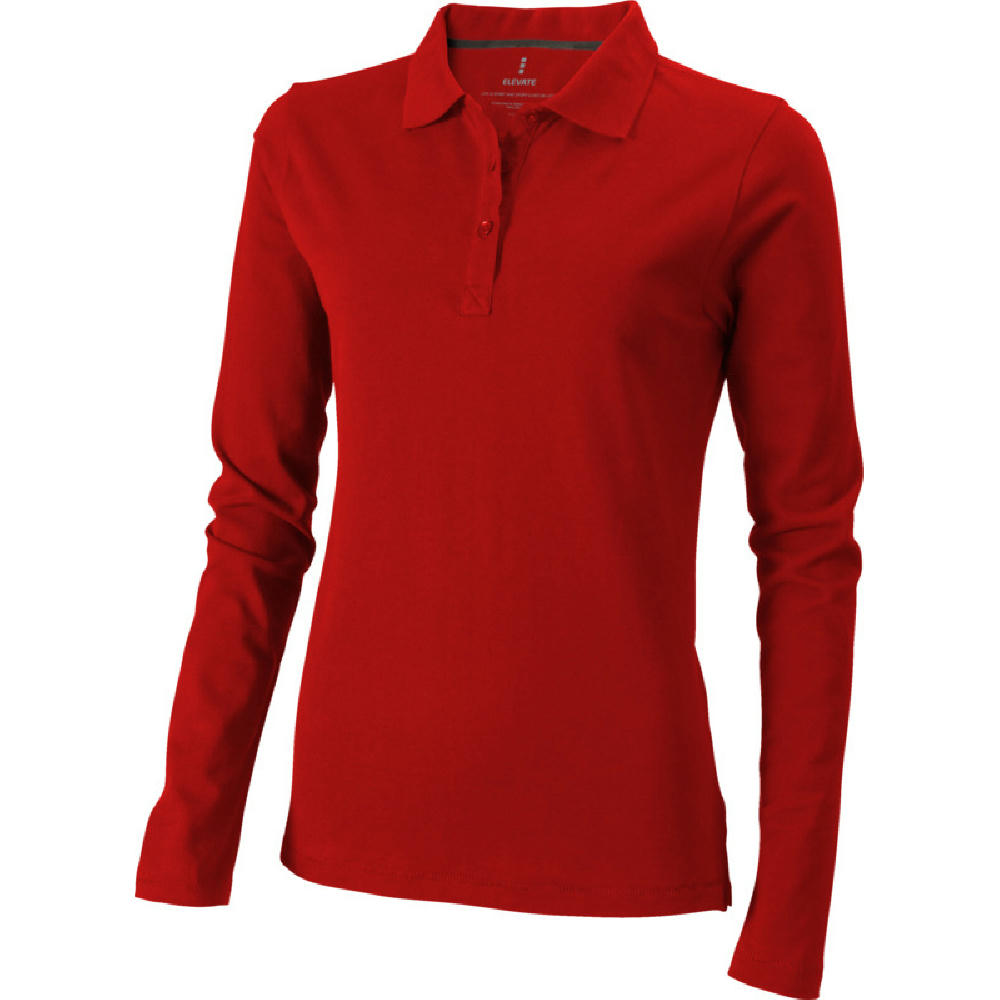 Calgary 180 g/m² Langarm Poloshirt für Damen