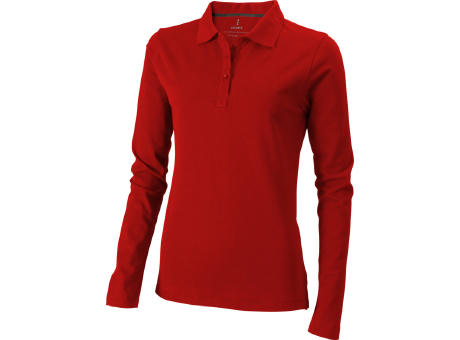 Calgary 180 g/m² Langarm Poloshirt für Damen