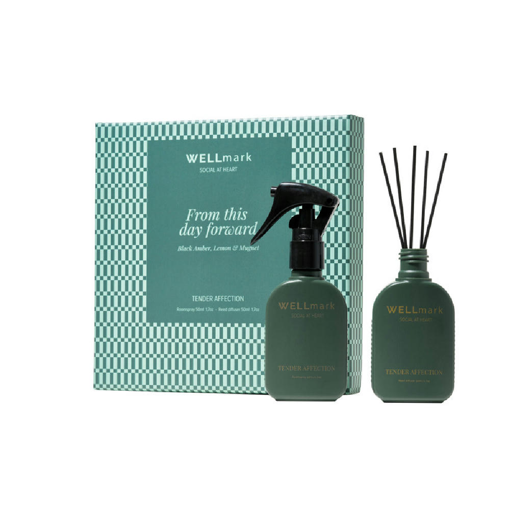 Wellmark Tender Affectiont 50 ml Raumspray und 50 ml Diffusor Set