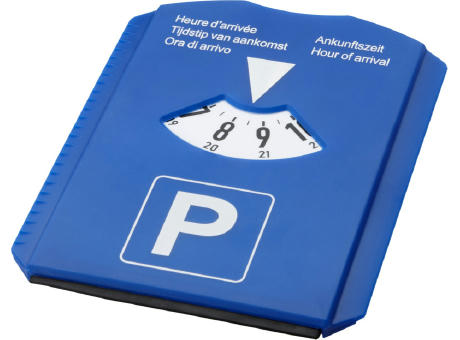 Individuell bedruckte Logo-Parkscheibe aus Recyclingkarton
