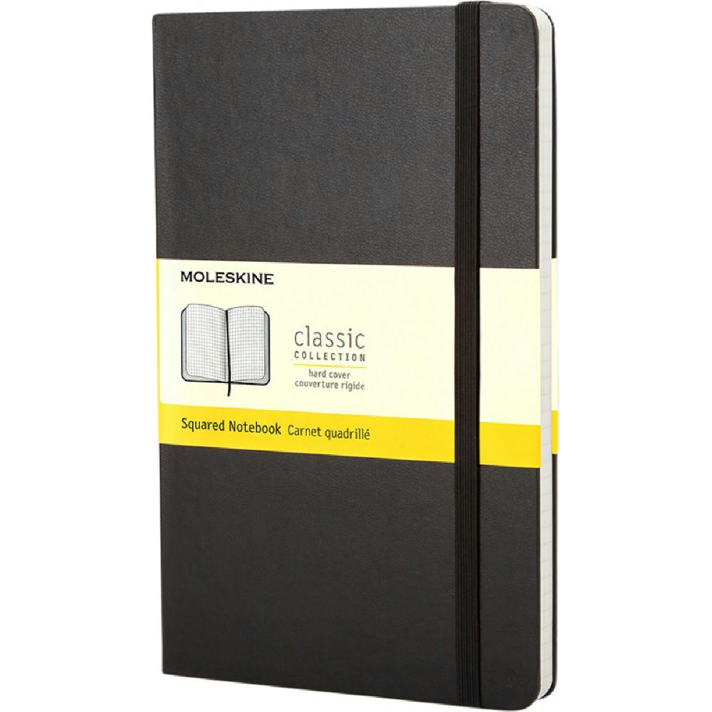 Moleskine Classic Hardcover Notizbuch Taschenformat – kariert