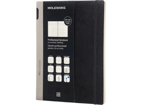 Moleskine Pro Softcover Notizbuch XL – liniert