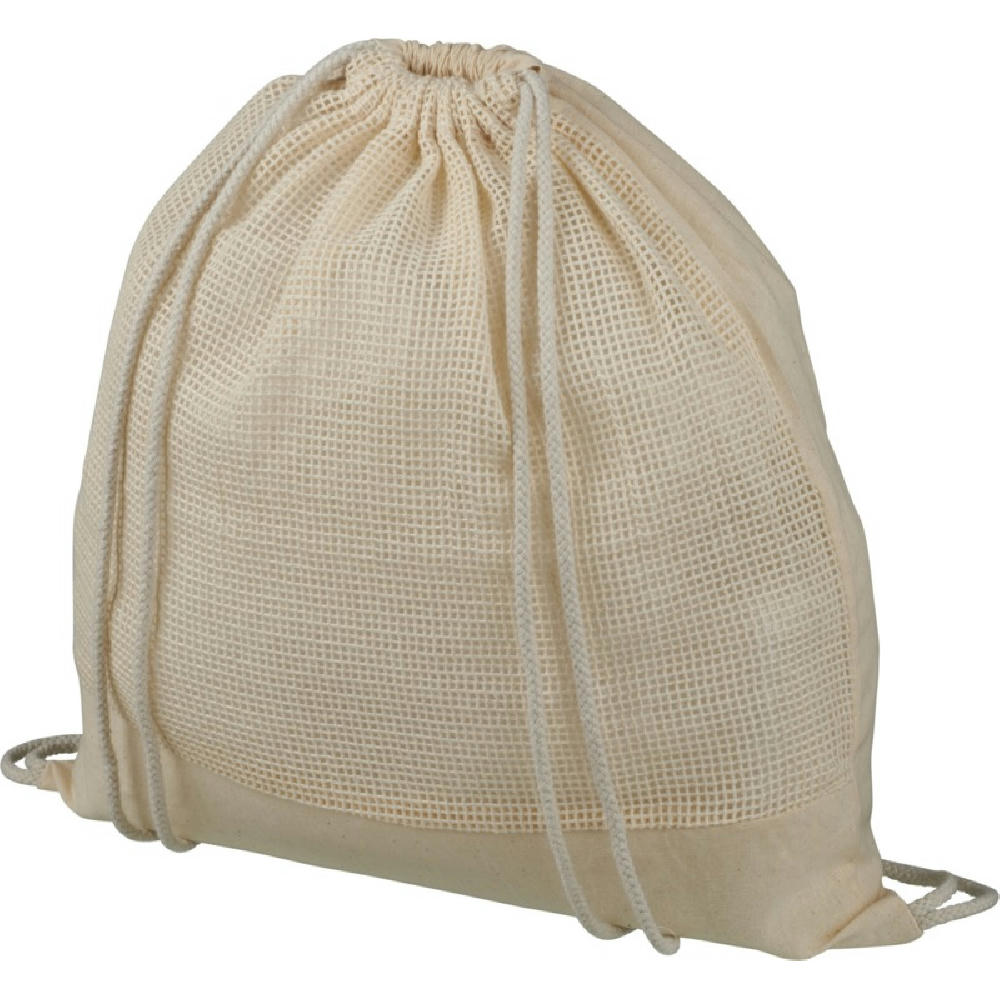 Maine Rucksack mit Kordelzug aus Baumwollgewebe 5L