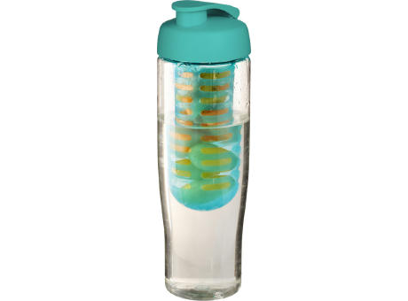 H2O Active® Tempo 700 ml Sportflasche mit Klappdeckel und Infusor