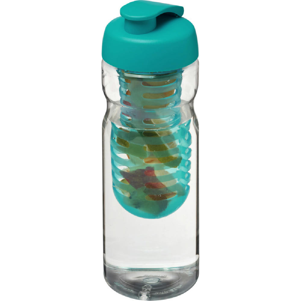 H2O Active® Base 650 ml Sportflasche mit Klappdeckel und Infusor