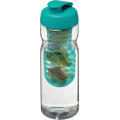 H2O Active® Base 650 ml Sportflasche mit Klappdeckel und Infusor